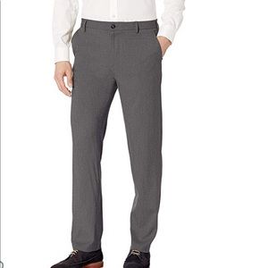 Van Heusen Charcoal Straight Fit Dress Pant 32x32